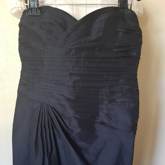 NWT Calvin Klein Black Strapless Dress size 4 - Picture 4 of 5